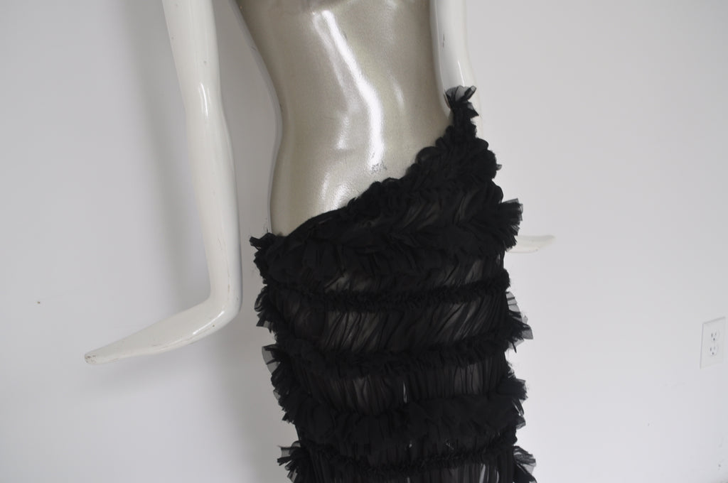 Comme des Garçons ruffled skirt 90s