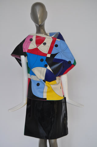 Beaded Corset blouse by Barbara Schwarzer