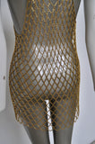 1970s Metal mesh vest Azzaro