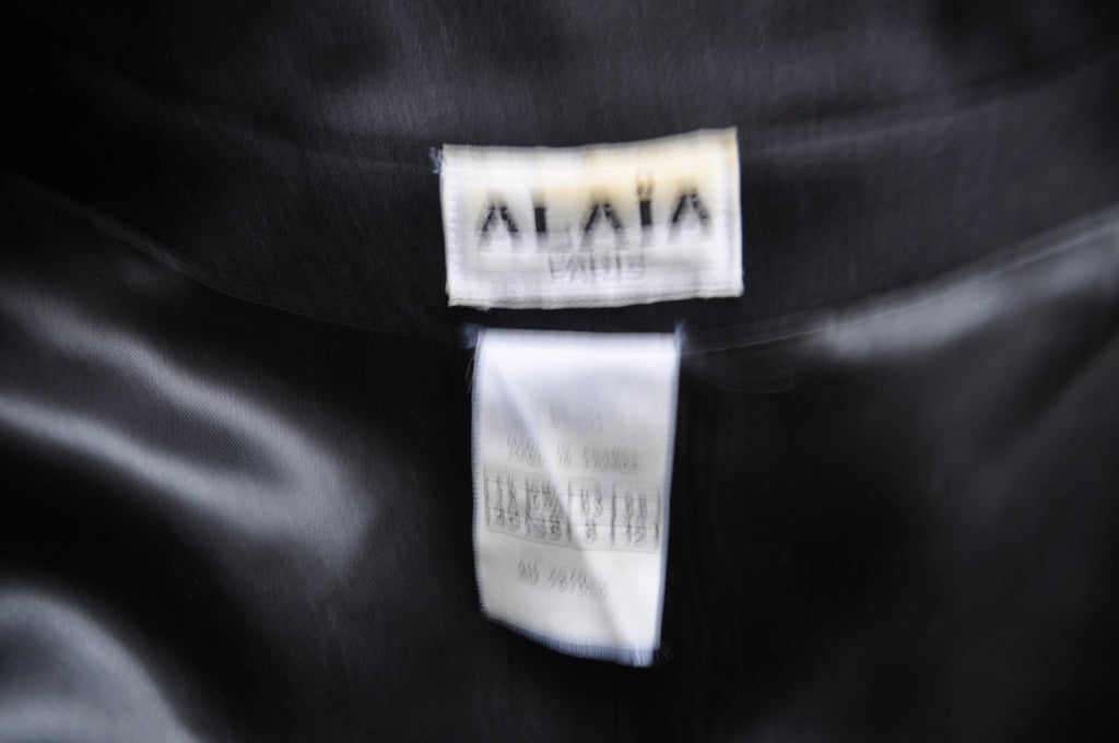 Azzedine Alaia skirt suit 90s