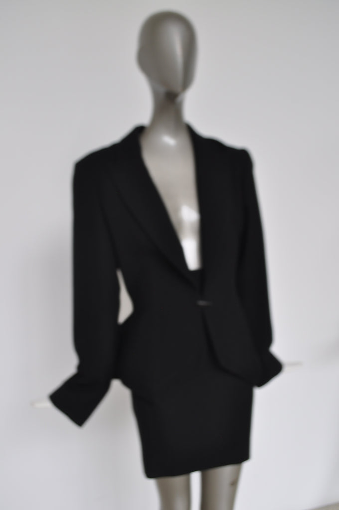 Azzedine Alaia skirt suit 90s