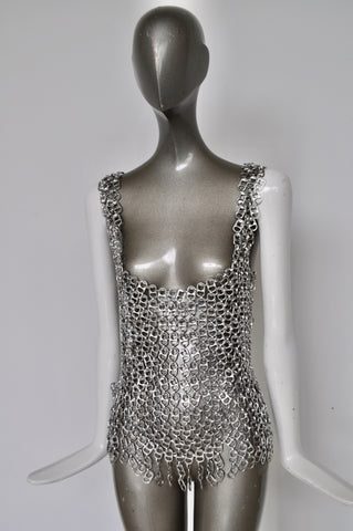 Metal mesh top by Whiting and Davis 80s