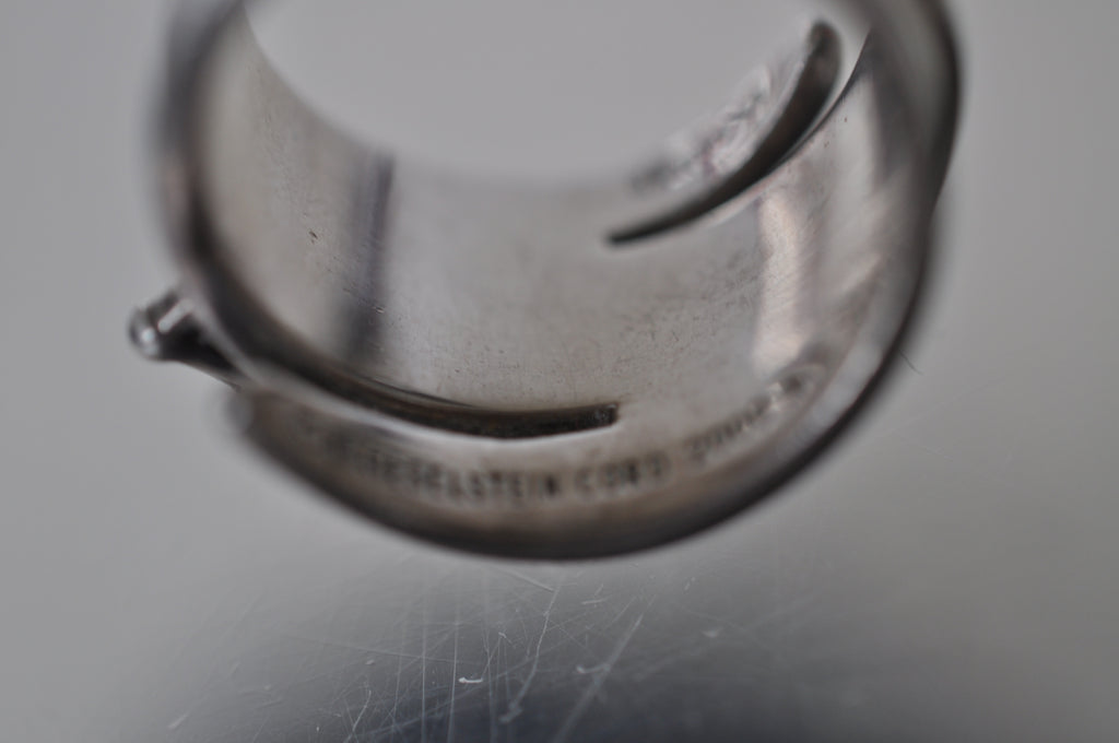 Barry Kieselstein Cord sterling bracelet and ring with alligator