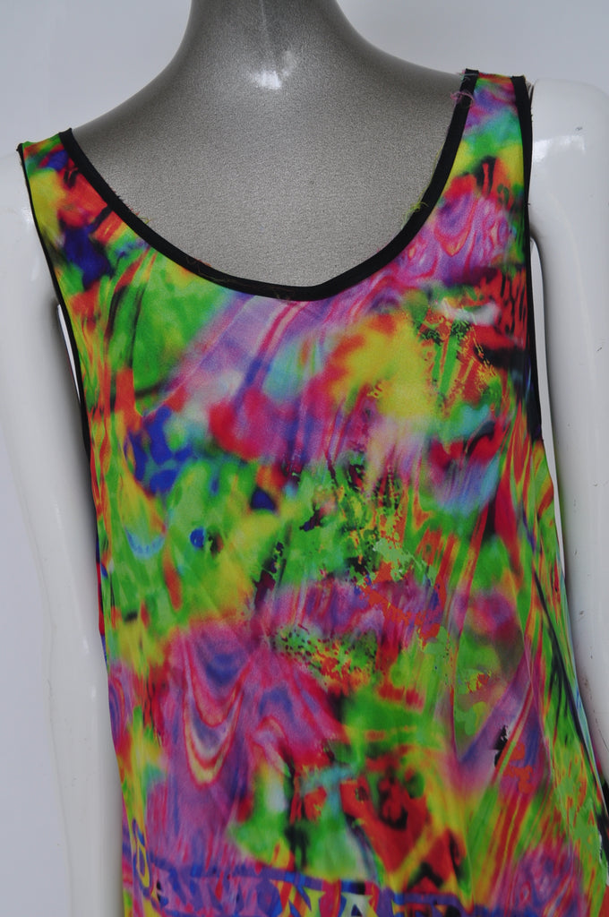 Yohi Yamamoto silk maxi dress 90s