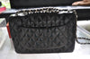 Chanel Mademoiselle patent leather bag large 80s
