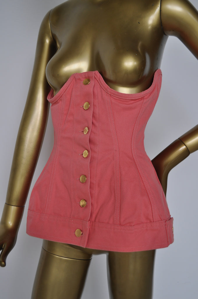 Junior Gaultier Corset top 80s