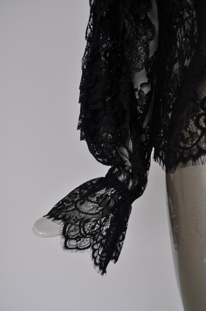 Lace blouse very avantgarde