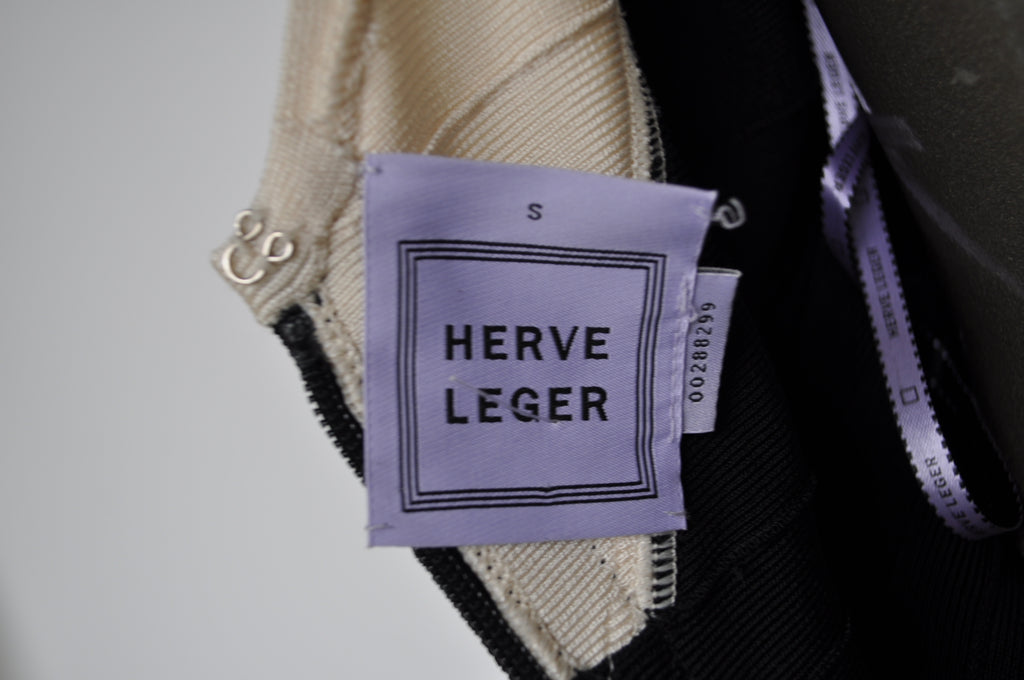 Avant-garde Herve Leger dress 2001