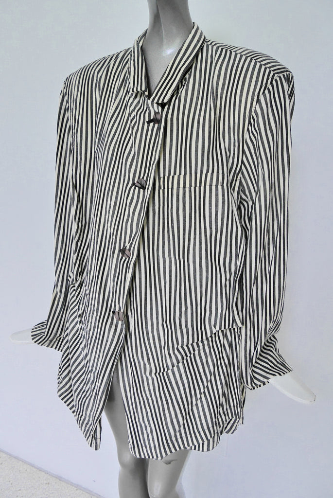 Vintage Issey Miyake oversized jacket circa 1989 East meets West era