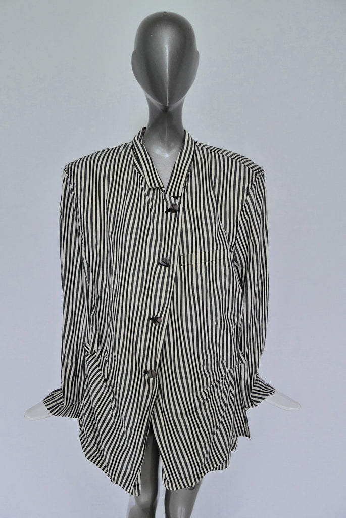 Vintage Issey Miyake oversized jacket circa 1989 East meets West era