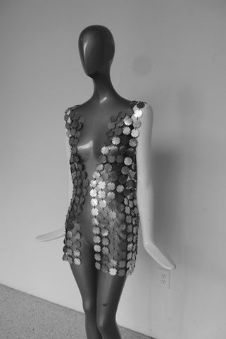 70s Metal mesh Hood