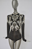 Beaded bodysuit