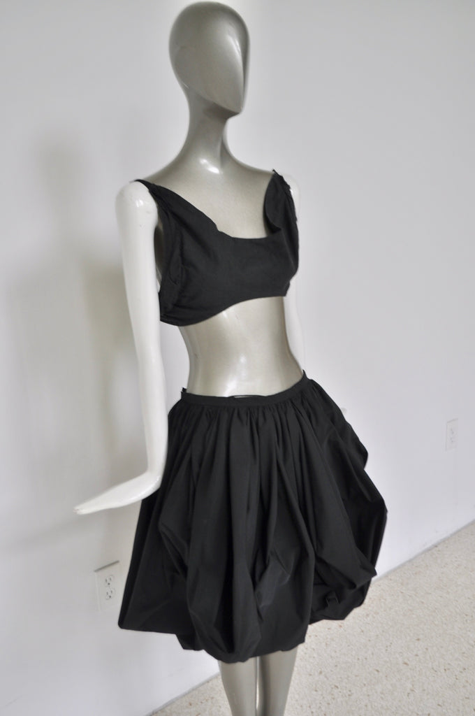 Azzedine Alaia avant-garde balloon skirt