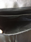 Chanel Mademoiselle patent leather bag large 80s