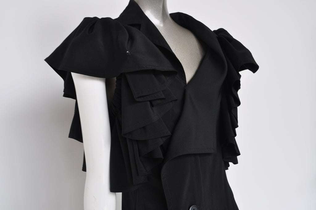 Yohi Yamamoto blouse 90s
