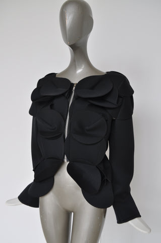 Giorgio Armani Silk Bolero avant garde style 1998