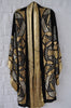 1930s art deco silk kaftan with gold lame Lanvin