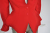 Rare Thierry Mugler fitted avantgarde jacket with metal appliqués