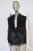 Helmut Lang fur and leather Vest
