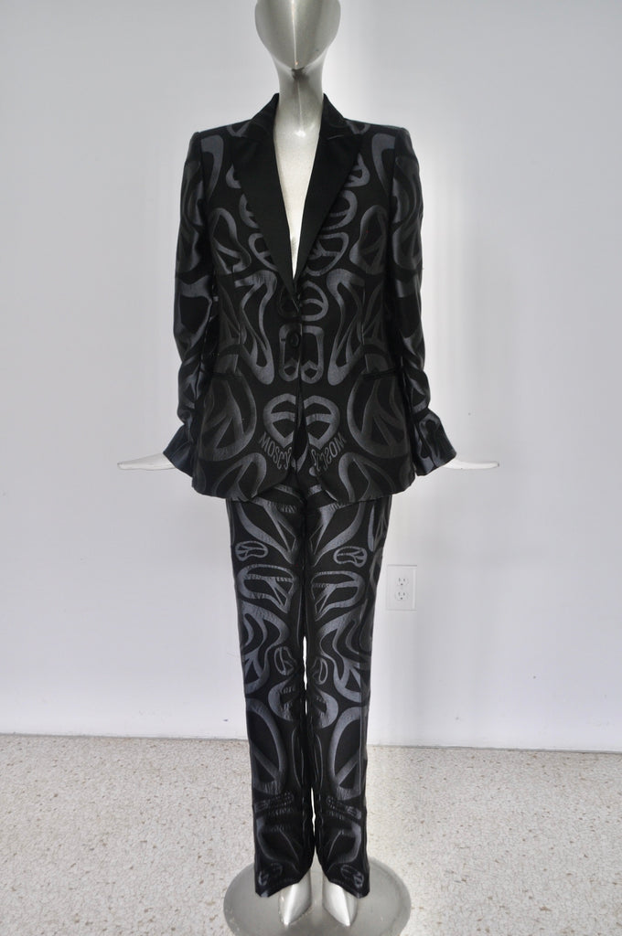 Moschino Couture avantgarde Pantsuit 90s