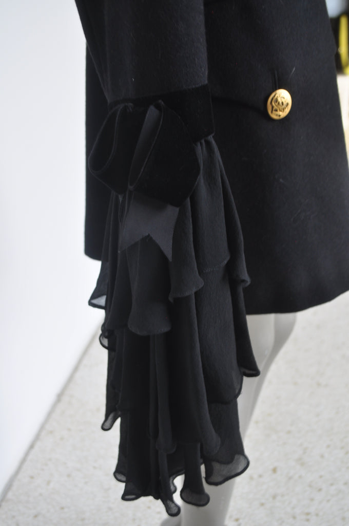 Hella waist pleats cocoon pants-
