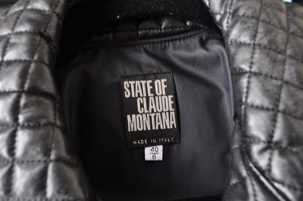 State of Claude Montana jacket 80s