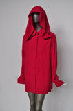 Claude Montana hooded Blouse 80s