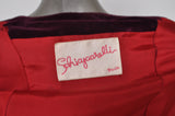 Rare Schiaparelli avantgarde velvet jacket 1940s