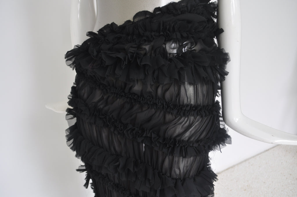 Comme des Garçons ruffled skirt 90s