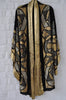 1930s art deco silk kaftan with gold lame Lanvin