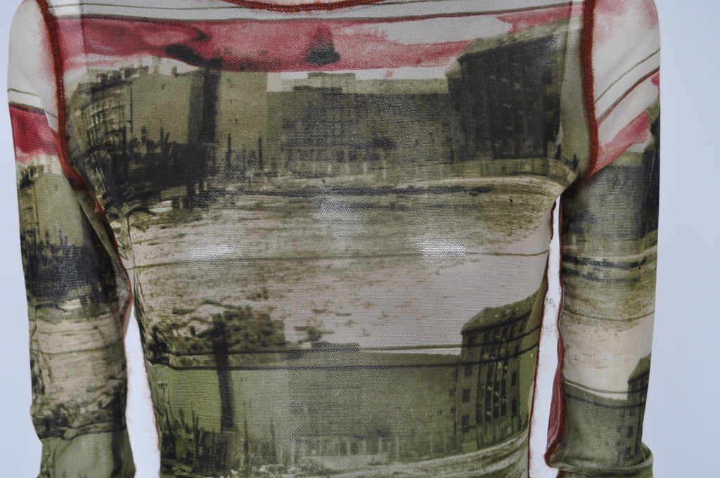 Jean Paul Gaultier printed shirt