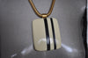 Lanvin chunky necklace 1970s geometric design