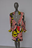 Moschino suit with Roy Lichtenstein print 1991 collection Fabulous