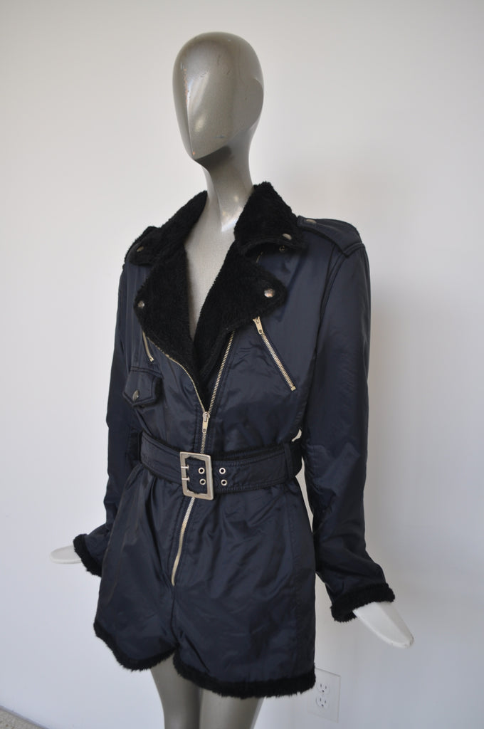 Jean paul Gaultier mini moto jumpsuit Junior Gaultier – Vintage Le