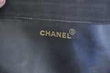 Vintage Chanel canvas monogram tote with pochette chainlink strap