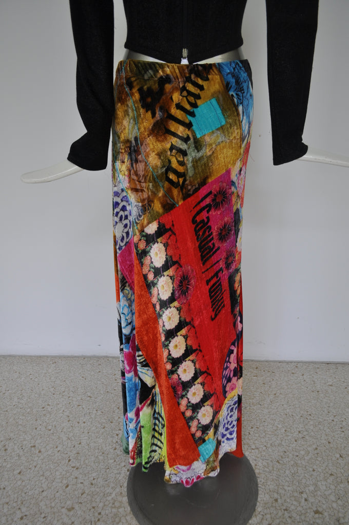 Galliano maxi skirt 90s