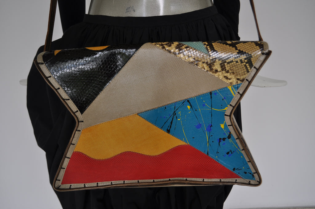 Mille Fiori avantgarde purse 80s – Vintage Le Monde