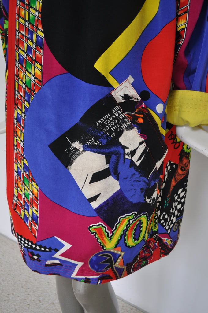 Gianni Versace reversible coat 90s – Vintage Le Monde