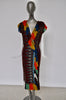 Jean Paul Gaultier soleil dress multicolor