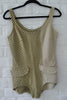 Rudi Gernreich knit bathing suit Harmon Knitwear. Rudi Gernreich collectible swimwear