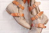 Vintage Vivienne Westwood buckled boots. Hand made, Worlds End.