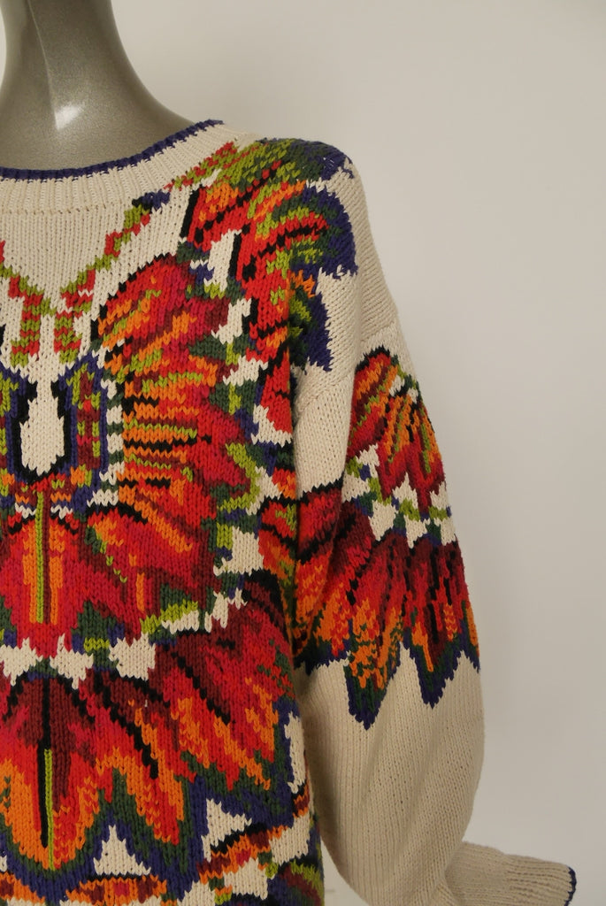 Kansai Yamamoto sweater KBS amazing pattern.