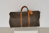 Louis Vuitton monogram canvas duffle weekender bag large