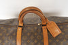 Louis Vuitton monogram canvas duffle weekender bag large