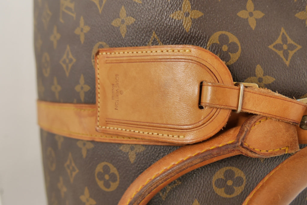 Vintage Louis Vuitton Monogram Weekender Canvas & Leather Travel Bag – Modig