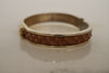 1970s Chanel bracelet snakeskin interlocked cc rare.