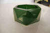 Chunky bakelite bangle,forrest green 1930s Art deco