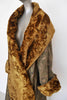 Fabulous 1920s inspired drop waist opera coat brocade crushed velvet.