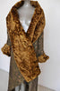 Fabulous 1920s inspired drop waist opera coat brocade crushed velvet.