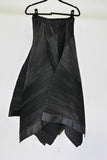 Mashiah avant-garde maxi skirt pleated batwing design